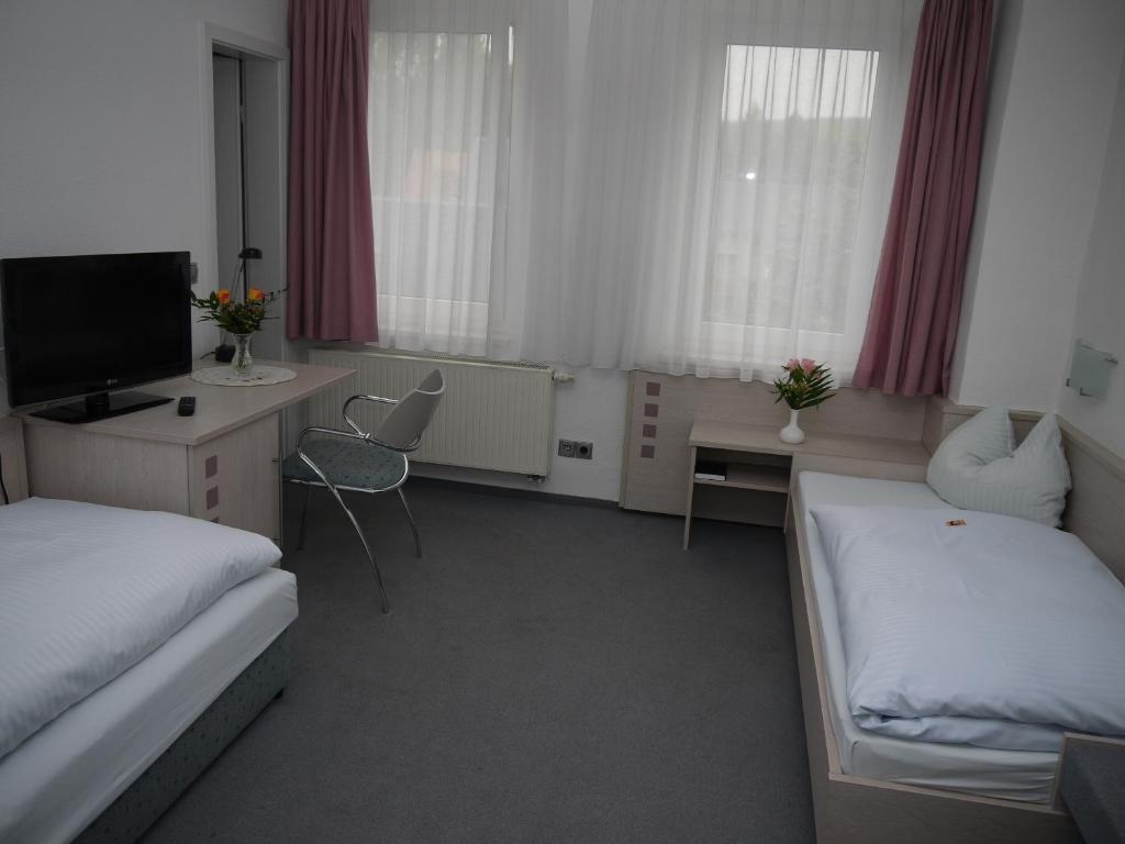 Grunaer Hof Otel Chemnitz Oda fotoğraf
